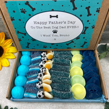 Load image into Gallery viewer, Best Dog Dad Personalised Sweet Box