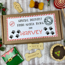 Load image into Gallery viewer, Christmas Dog Treats - Special Delivery From Santa Paws!