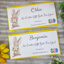 Load image into Gallery viewer, Personalised Easter Rabbit Money Wallet