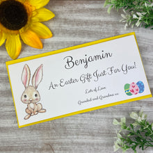 Load image into Gallery viewer, Personalised Easter Rabbit Money Wallet