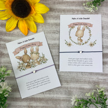 Load image into Gallery viewer, Happy Easter Personalised Wish Bracelet