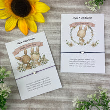 Load image into Gallery viewer, Happy Easter Personalised Wish Bracelet