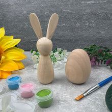 Load image into Gallery viewer, 2 for £6! Easter Paint Your Own Bunny & Egg Craft Kits