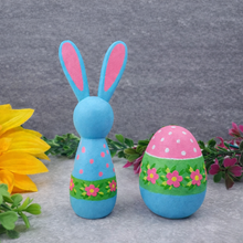 Load image into Gallery viewer, 2 for £6! Easter Paint Your Own Bunny & Egg Craft Kits
