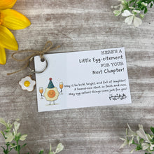 Load image into Gallery viewer, Little Egg-citement Keyring