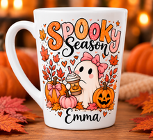 Load image into Gallery viewer, Personalised Halloween 12oz Latte Mug - Fiver Friday