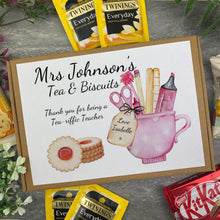 Load image into Gallery viewer, Teacher Tea and Biscuits Box-The Persnickety Co
