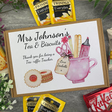 Load image into Gallery viewer, Teacher Tea and Biscuits Box-The Persnickety Co