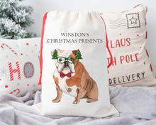 Load image into Gallery viewer, Personalised Dog Christmas Sack