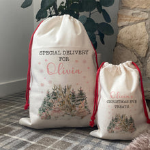 Load image into Gallery viewer, Ballerina Bunny Personalised Santa Sack