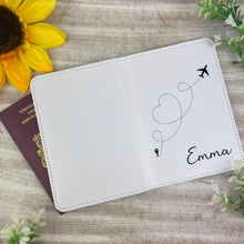 Load image into Gallery viewer, Personalised Love Travel Passport Cover