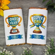Load image into Gallery viewer, Personalised Father’s Day Chocolate Bar