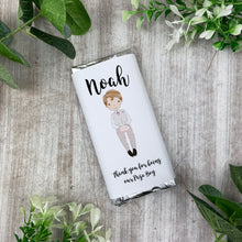 Load image into Gallery viewer, Page Boy Gift Personalised Mini Chocolate Bar