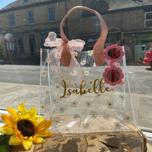 Load image into Gallery viewer, Personalised Daisy Flower Girl Gift Bag