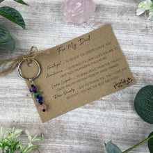 Load image into Gallery viewer, FOR MY DAD Keyring
