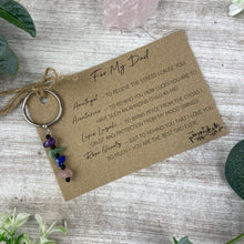 Load image into Gallery viewer, FOR MY DAD Keyring