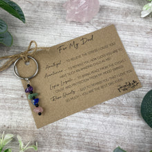 Load image into Gallery viewer, FOR MY DAD Keyring