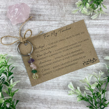 Load image into Gallery viewer, For My Teacher Keyring-The Persnickety Co