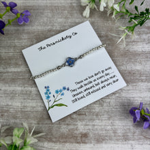 Load image into Gallery viewer, Forget Me Not Beaded Bracelet
