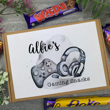 Load image into Gallery viewer, Personalised Gaming Snacks-The Persnickety Co