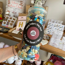 Load image into Gallery viewer, Giant Personalised  Sweet Jar - The Ultimate Father’s Day Treat for the No.1 Dad 🍬