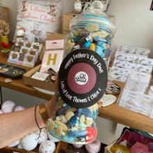 Load image into Gallery viewer, Giant Personalised  Sweet Jar - The Ultimate Father’s Day Treat for the No.1 Dad 🍬