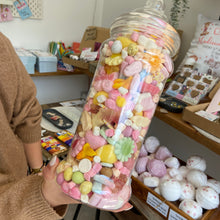 Load image into Gallery viewer, Giant Personalised  Sweet Jar - Thank You Gift for Nursery Staff / Teachers ๐