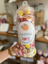 Load image into Gallery viewer, Giant Personalised  Sweet Jar - Thank You Gift for Nursery Staff / Teachers ๐