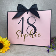 Load image into Gallery viewer, Personalised Birthday Gift Bag - Pink