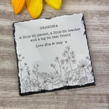 Load image into Gallery viewer, Personalised Grandma Coaster