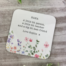 Load image into Gallery viewer, Personalised Grandma Coaster