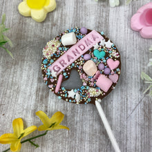 Load image into Gallery viewer, Grandma Belgian Chocolate Lollipop