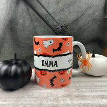Load image into Gallery viewer, Personalised Halloween Mug