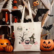 Load image into Gallery viewer, Personalised Cute Witch Bag
