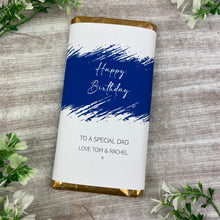 Load image into Gallery viewer, Personalised Birthday Chocolate Bar-The Persnickety Co