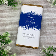 Load image into Gallery viewer, Personalised Birthday Chocolate Bar