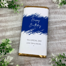 Load image into Gallery viewer, Personalised Birthday Chocolate Bar