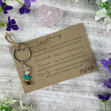 Load image into Gallery viewer, HEALING Keyring-The Persnickety Co