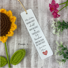 Load image into Gallery viewer, Heartfelt Personalised Teacher Bookmark