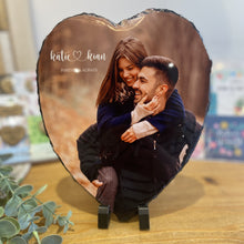 Load image into Gallery viewer, Heart Photo Slate-The Persnickety Co