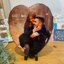 Load image into Gallery viewer, Heart Photo Slate