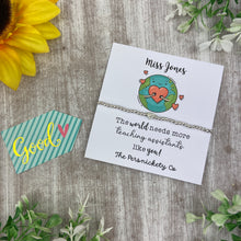 Load image into Gallery viewer, Personalised Teacher Bracelet