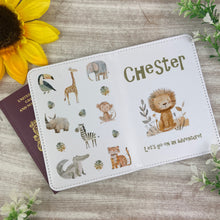 Load image into Gallery viewer, Personalised Jungle Passport Cover