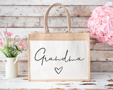 Load image into Gallery viewer, Personalised Star Jute Bag