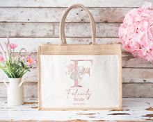 Load image into Gallery viewer, Personalised Initial Bridesmaid Bag
