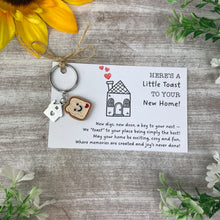 Load image into Gallery viewer, New Home Keyring