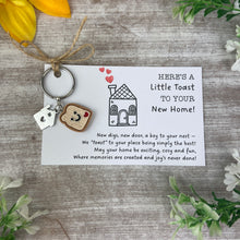 Load image into Gallery viewer, New Home Keyring-The Persnickety Co