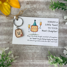 Load image into Gallery viewer, New Chapter Keyring-The Persnickety Co