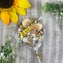 Load image into Gallery viewer, Easter Personalised Belgian Chocolate Lollipop