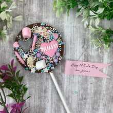 Load image into Gallery viewer, Mother's Day Belgian Chocolate Lollipop